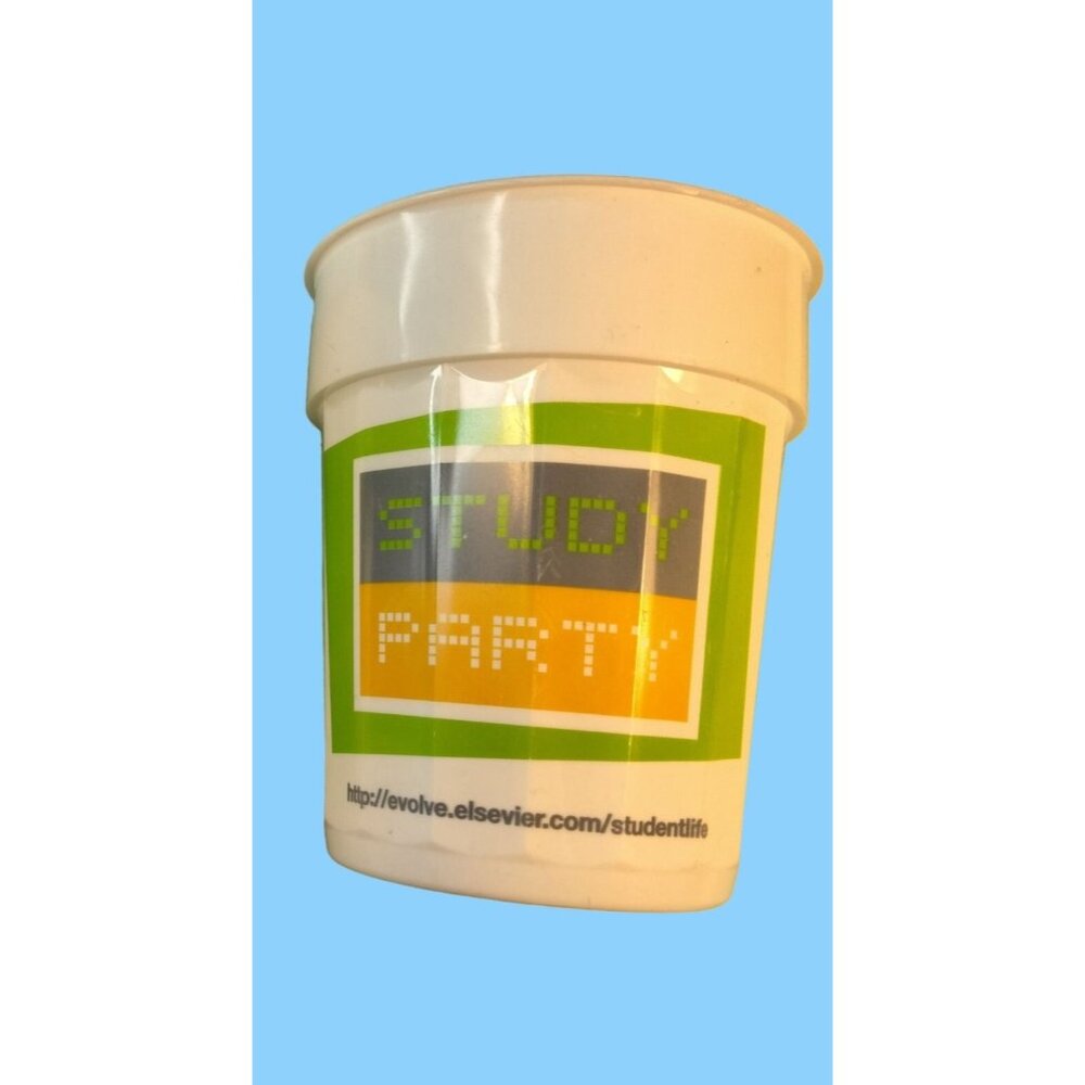 Elsevier Study Party Cup Pencil Holder Nursing School Student Nurse